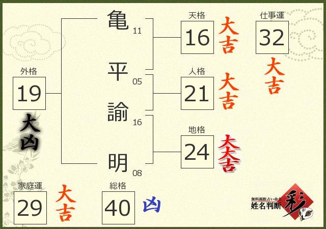 診断結果画像