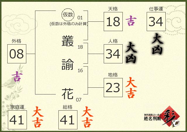 診断結果画像