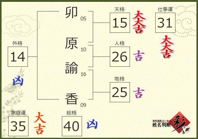 診断結果画像