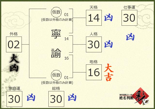 診断結果画像