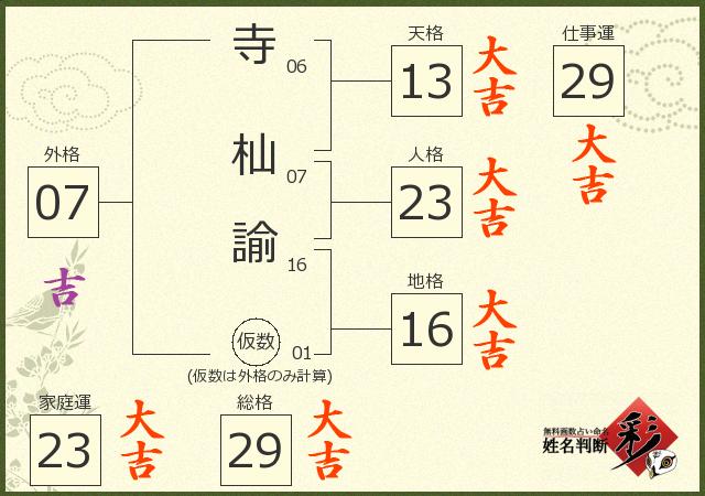 診断結果画像