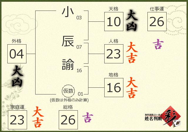 診断結果画像