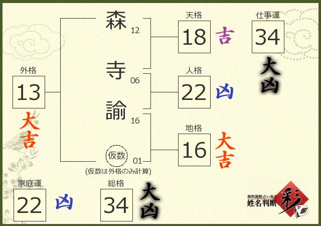 診断結果画像