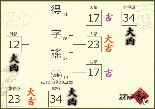 診断結果画像