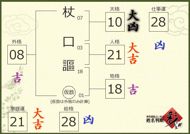 診断結果画像