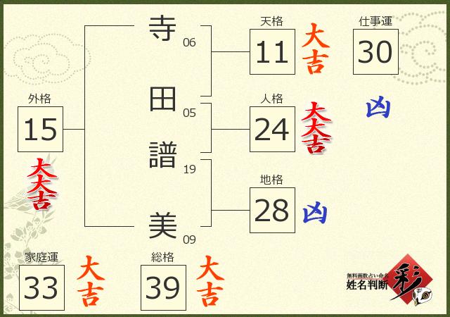 診断結果画像
