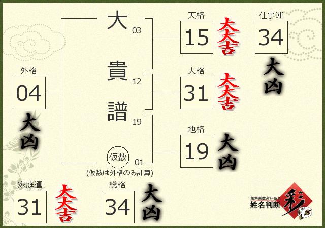 診断結果画像