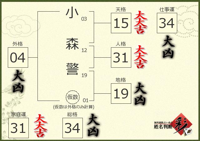 診断結果画像