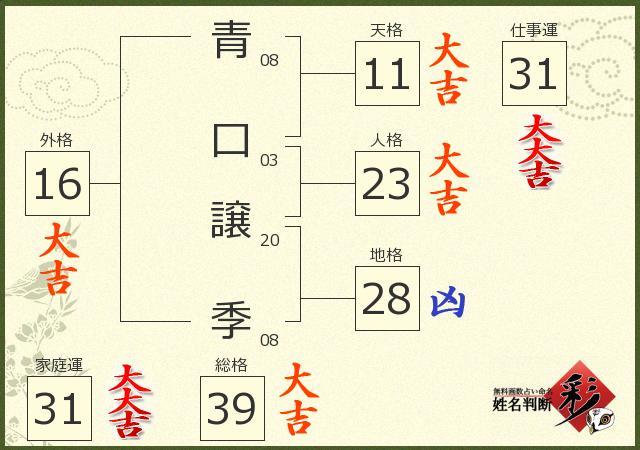 診断結果画像