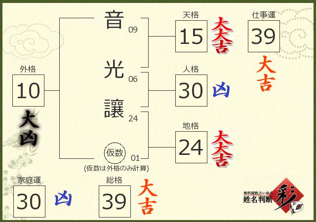 診断結果画像