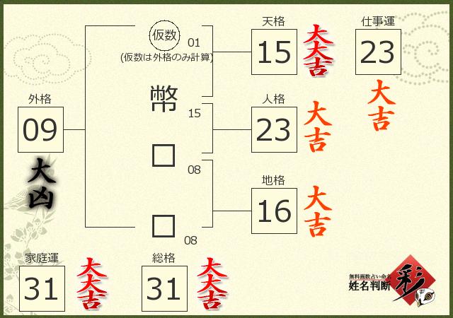 診断結果画像