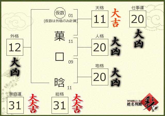 診断結果画像