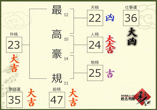 診断結果画像