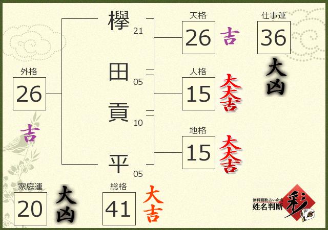 診断結果画像