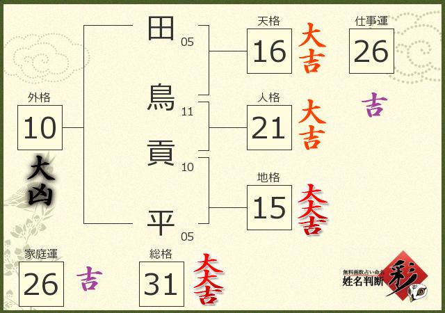 診断結果画像