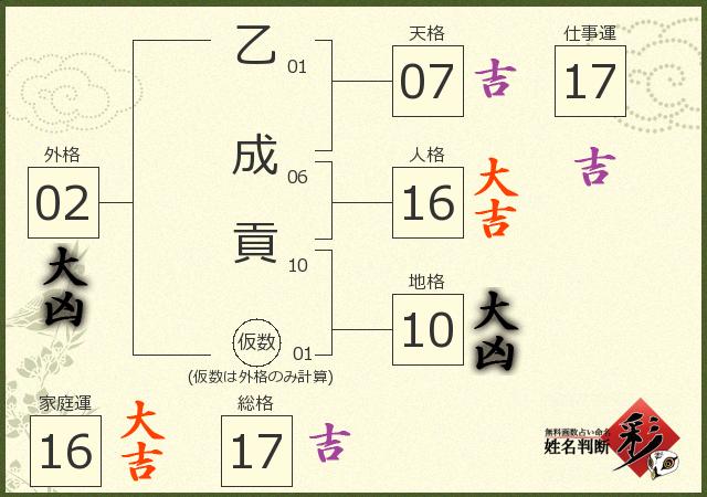 診断結果画像