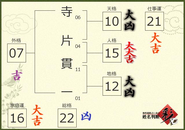 診断結果画像