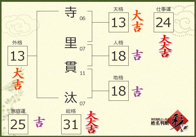 診断結果画像