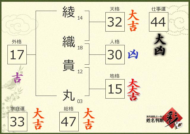 診断結果画像