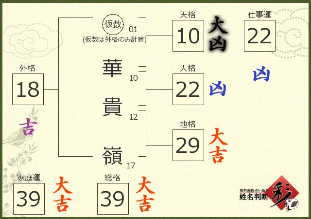 診断結果画像