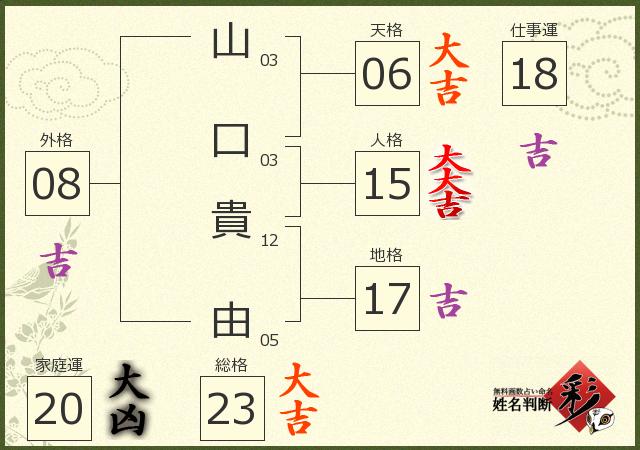 診断結果画像