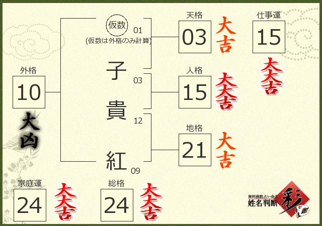 診断結果画像