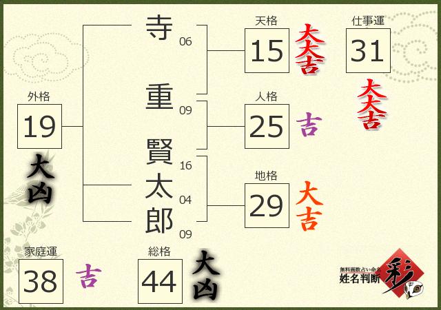 診断結果画像