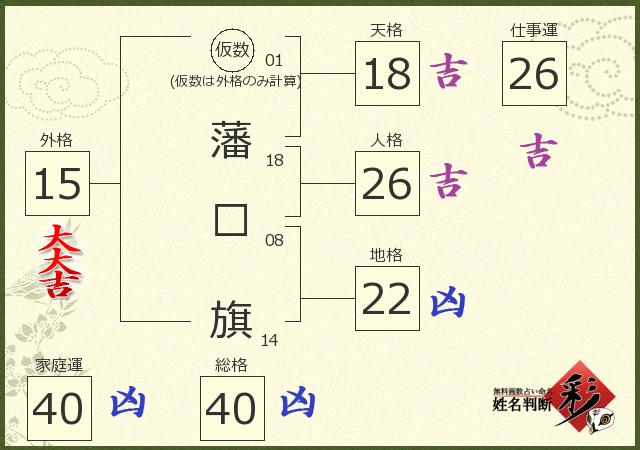 診断結果画像