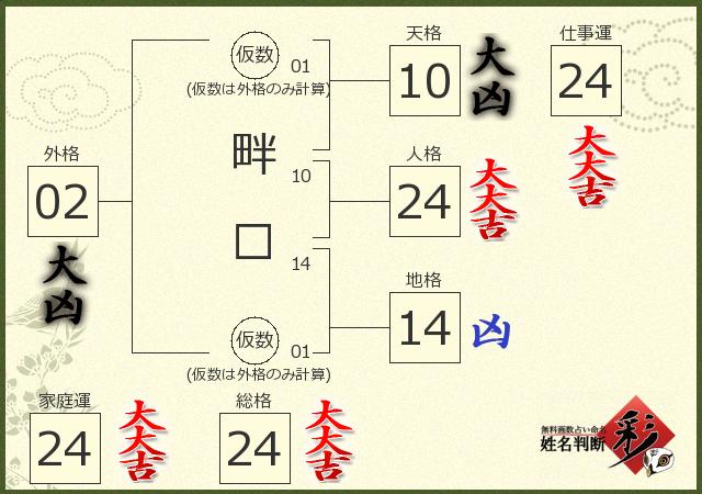 診断結果画像