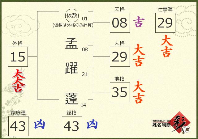 診断結果画像