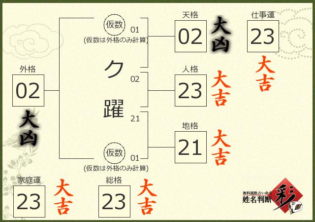 診断結果画像