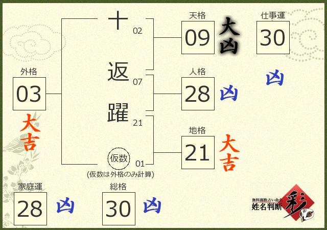 診断結果画像