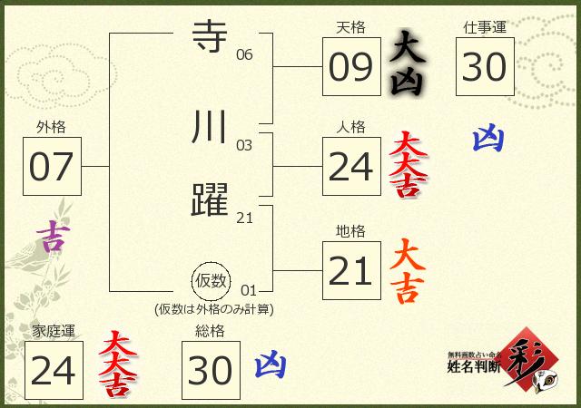診断結果画像