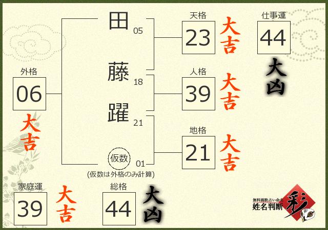 診断結果画像