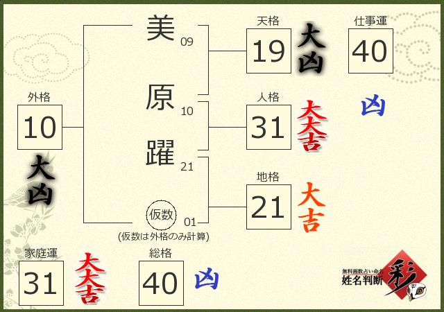 診断結果画像