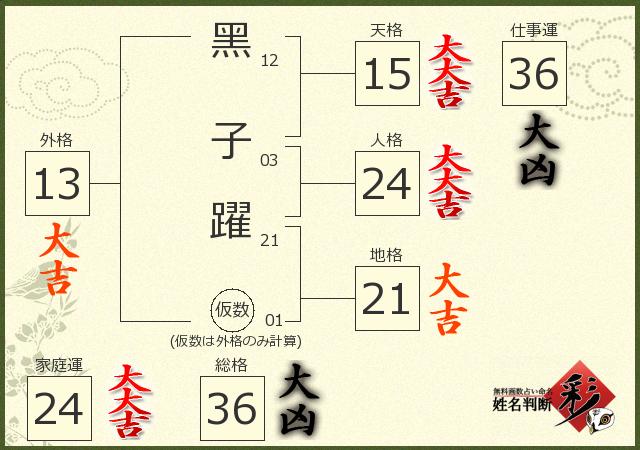 診断結果画像