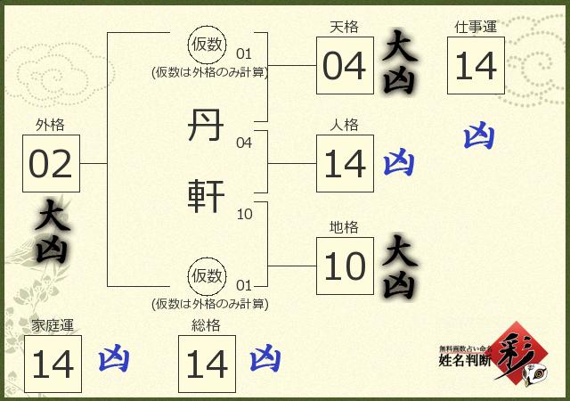 診断結果画像