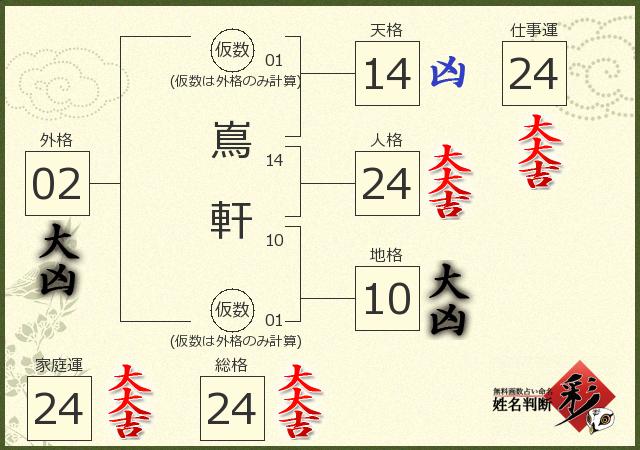 診断結果画像