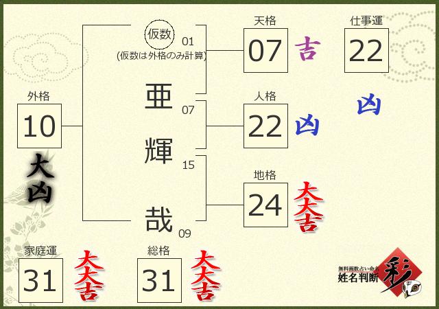 診断結果画像