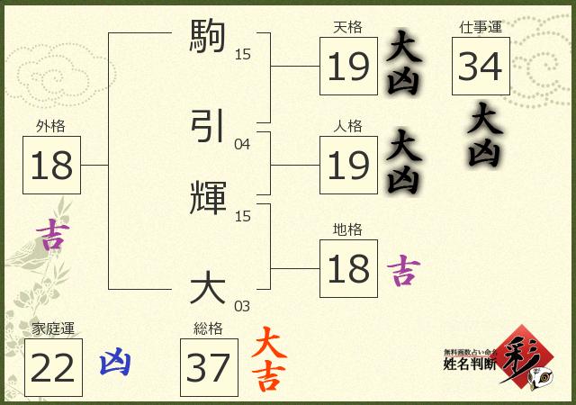 診断結果画像