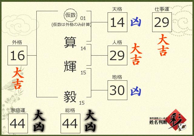 診断結果画像