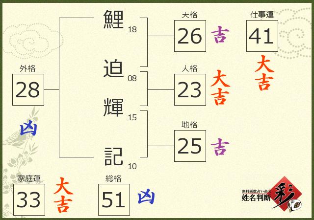 診断結果画像