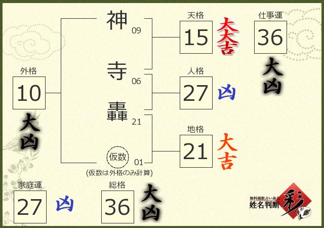 診断結果画像