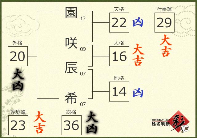 診断結果画像