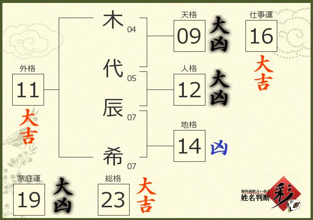 診断結果画像
