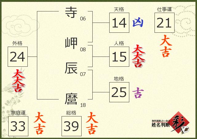 診断結果画像
