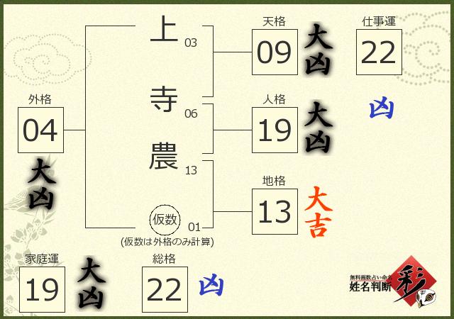 診断結果画像