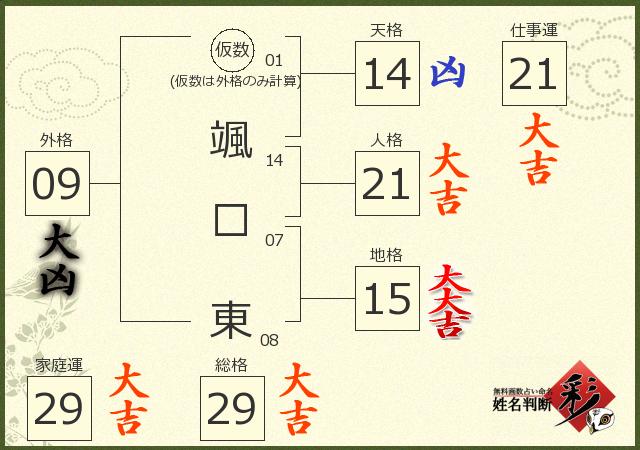 診断結果画像