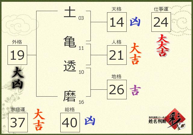 診断結果画像