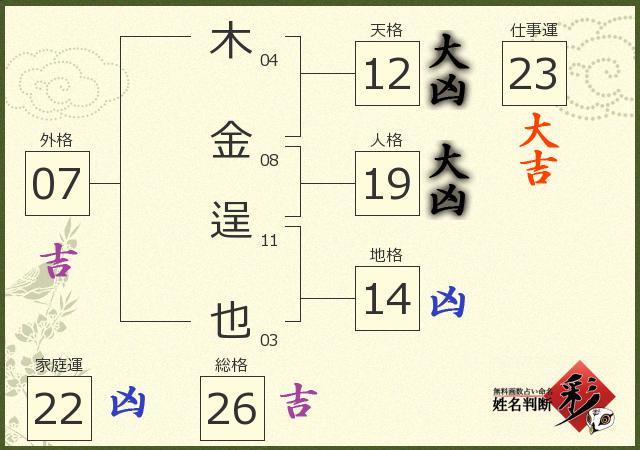 診断結果画像